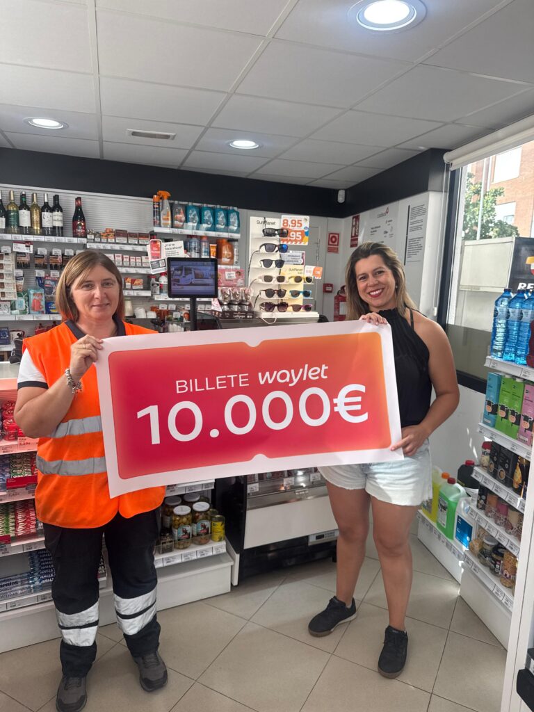 premio waylet en nuestra estacion de servicio 